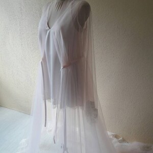 Pink Black Lace Silky Bridal Lingerie Set S-6XL Night Dress and Robe