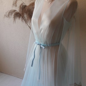 Sky Bluenude Bridal Lingeriesky Blue Boudoir Dress Boudoir - Etsy