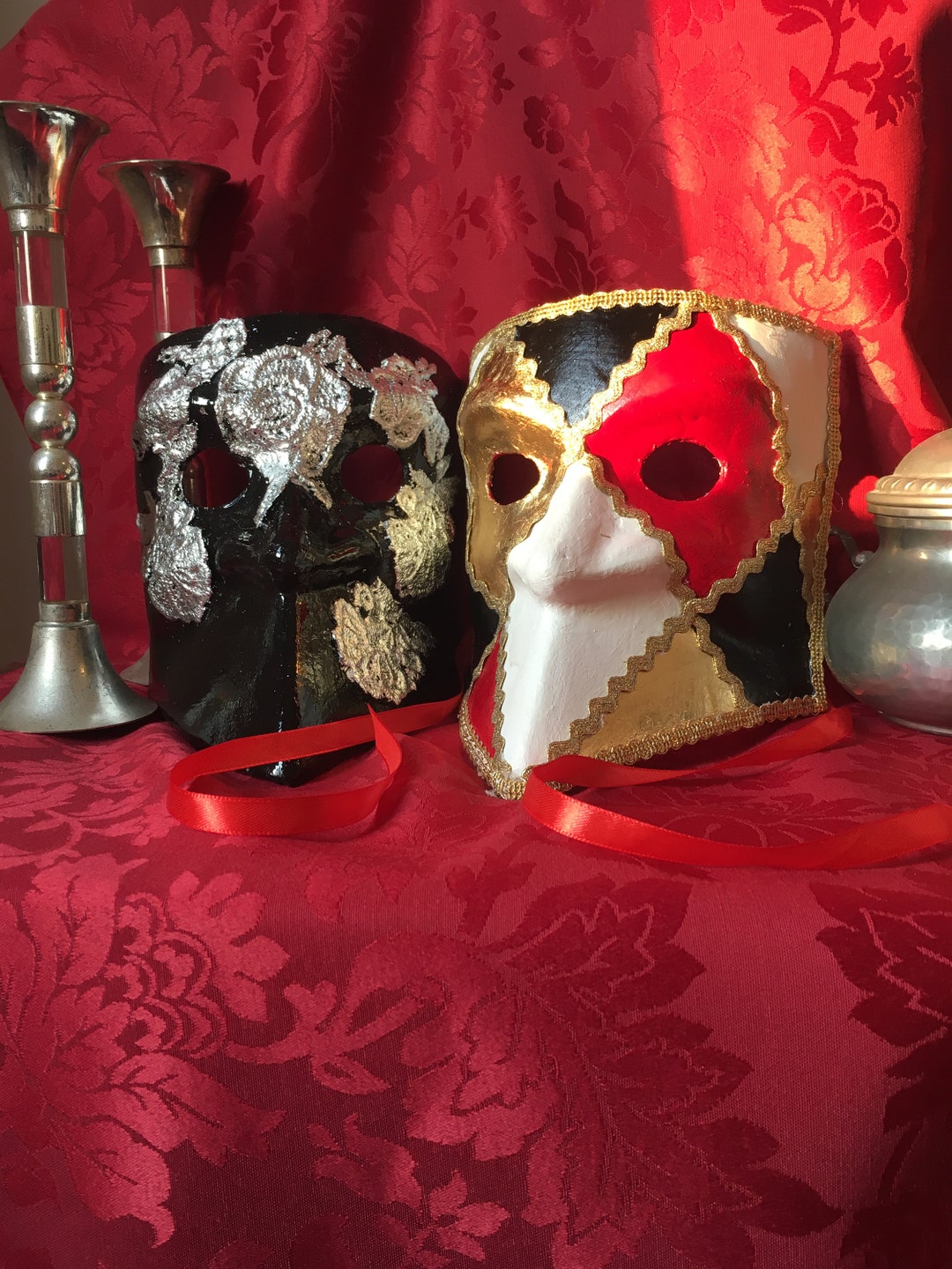 Bauta Venetian Mask Handmade - Etsy