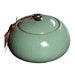 Tea Canisters Loose Leaf Tea Jars for Storage Tea, Longquan Celadon Porcelain Tea Caddy 