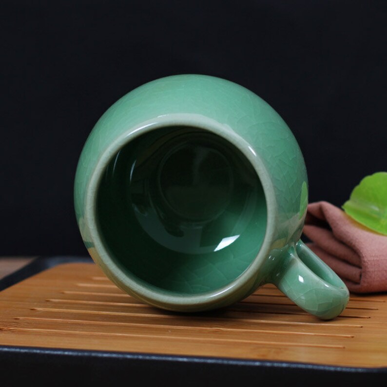 Chinese Porcelain Tea Cup with Lid and Strainer China Ceramic Etsy