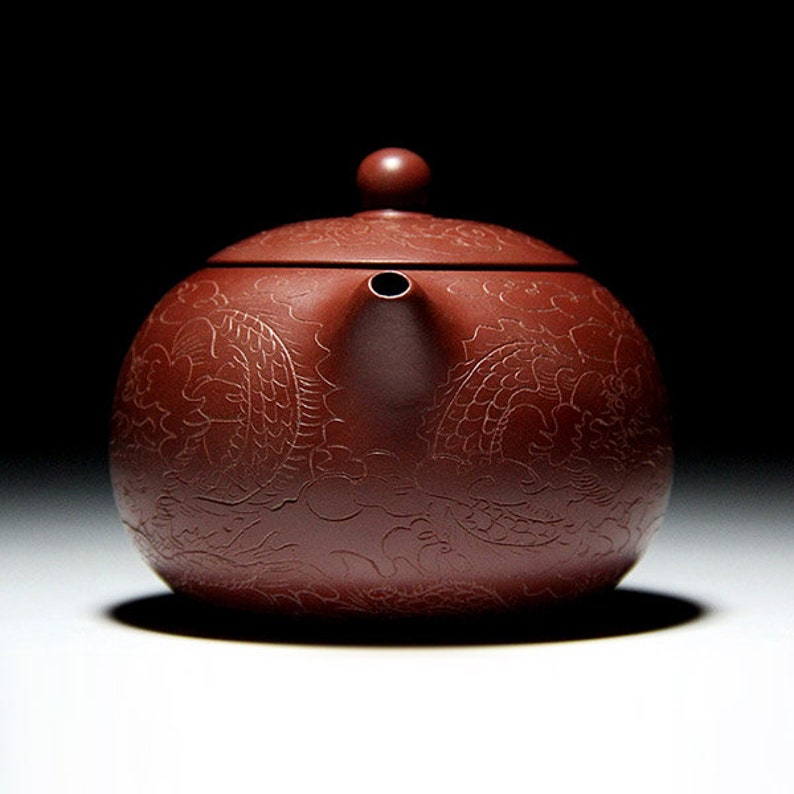 Chinese Yixing Zisha Teapot China Yixing Pottery Tea Pot With Etsy