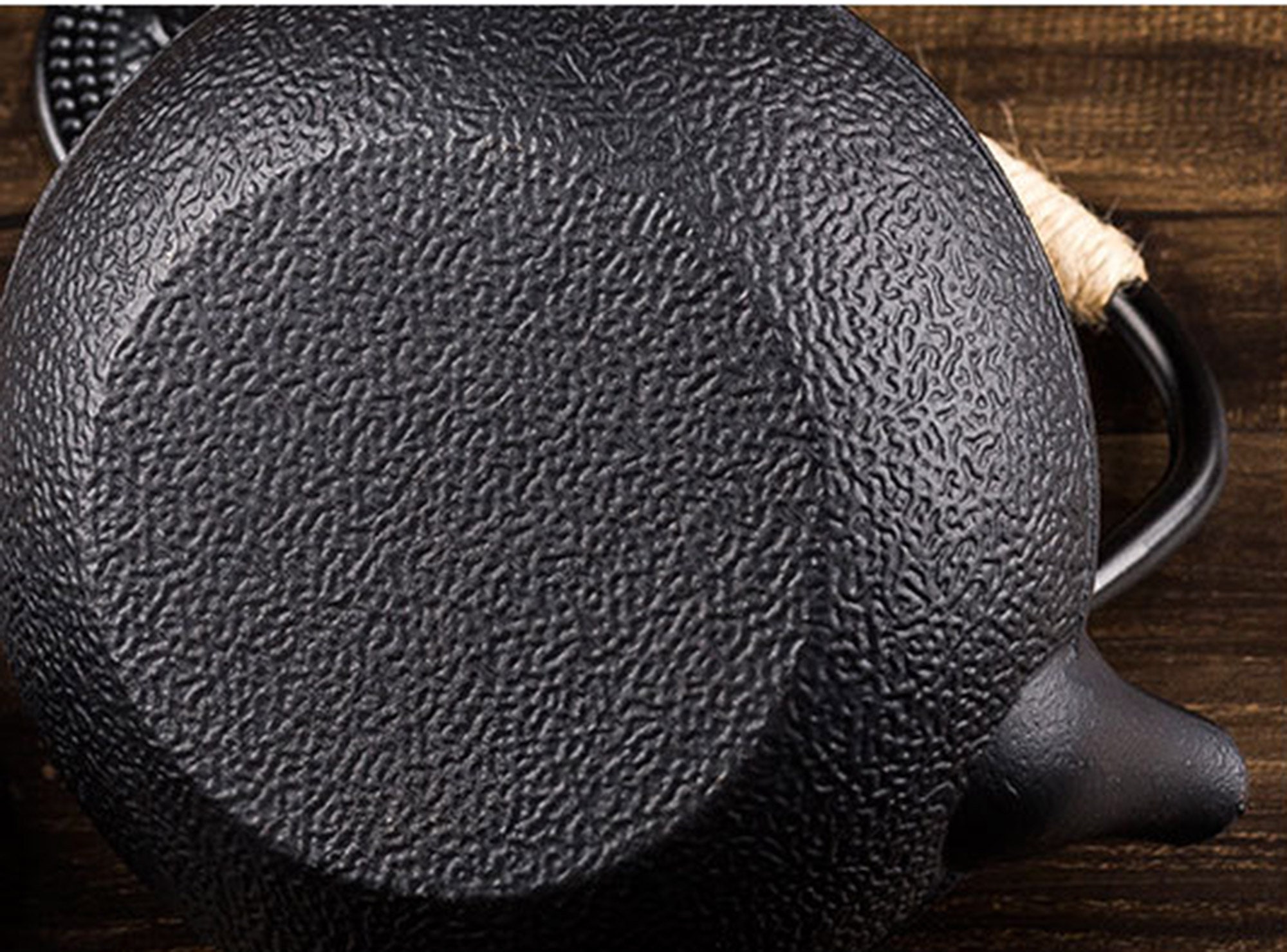 Stovetop Cast Iron Teapot With Infuser Japanese Tea Kettle Nanbu Tetsubin  Black No Enamel 