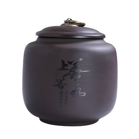 Yixing Zisha Clay Tea Canisters Loose Leaf Tea Jars for Storage