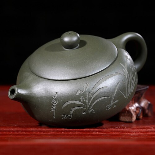 Yixing Clay Teapot Chinese Pottery Yixing Purple Clay Tea Pot Etsy
