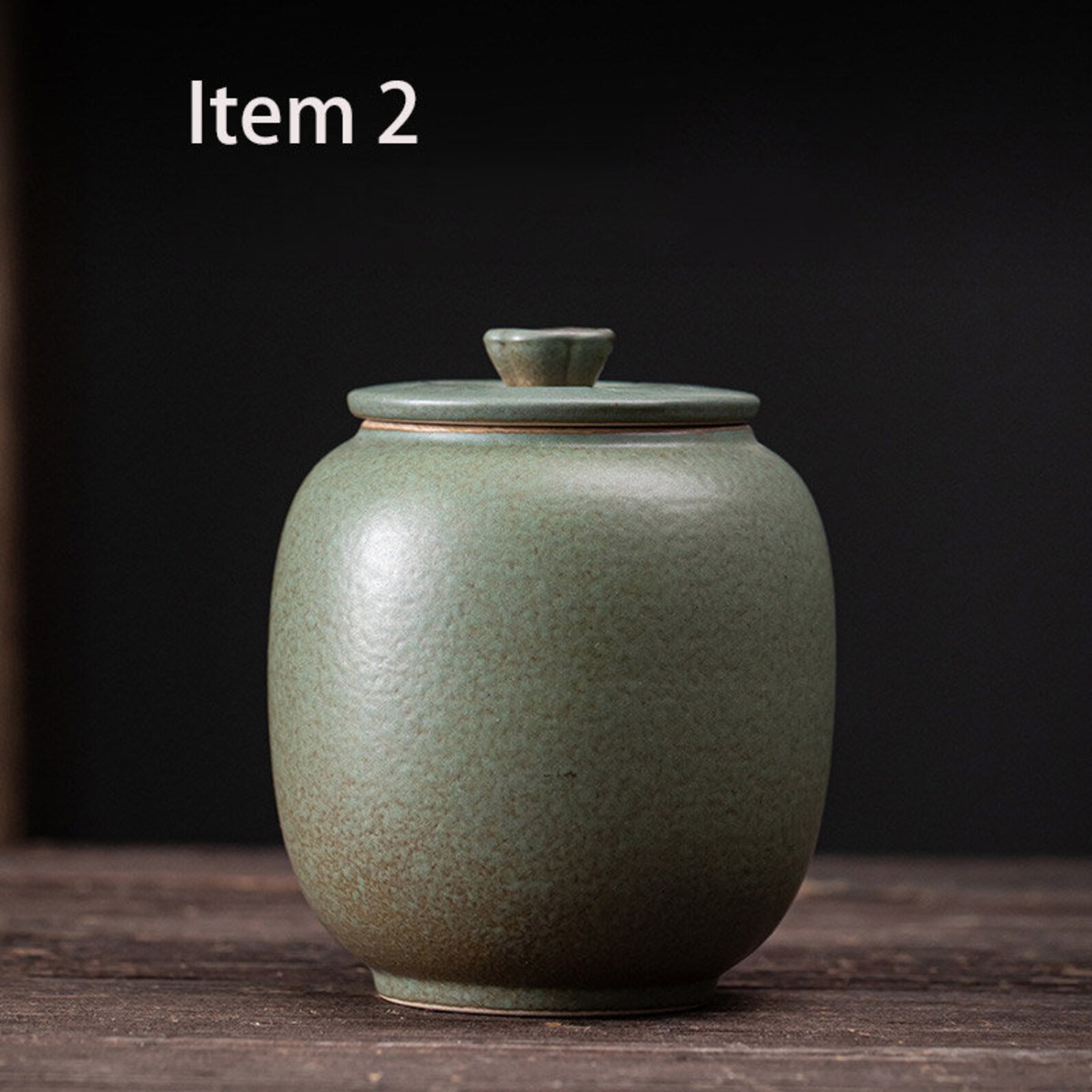 Oriarm Pottery Tea Canister Loose Leaf Tea Jars Ceramic Tea Etsy