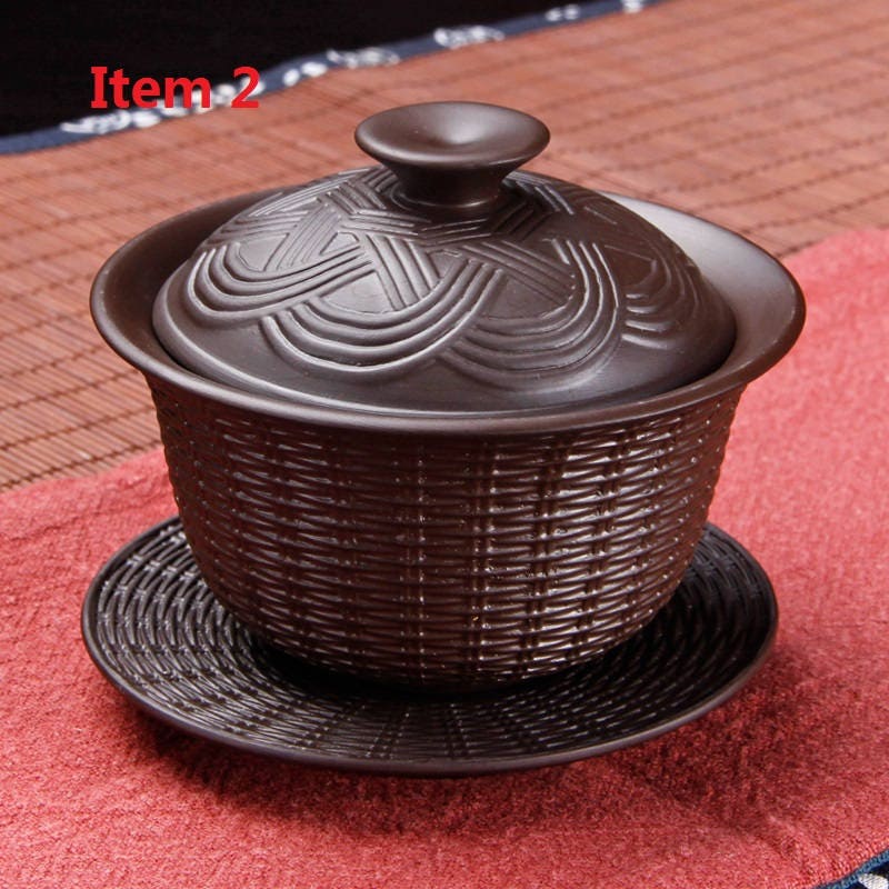 Chinese Yixing Zisha Tea Cup Gaiwan Yixing Clay Ceramic Teacup Etsy