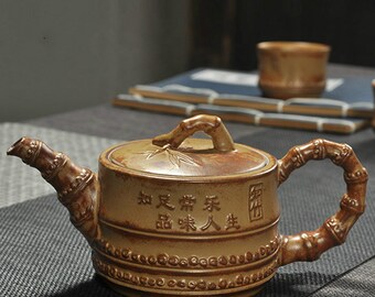 Chinese Ceramic Teapot Pottery Tea Pot China Teapot and Tea Cup Set