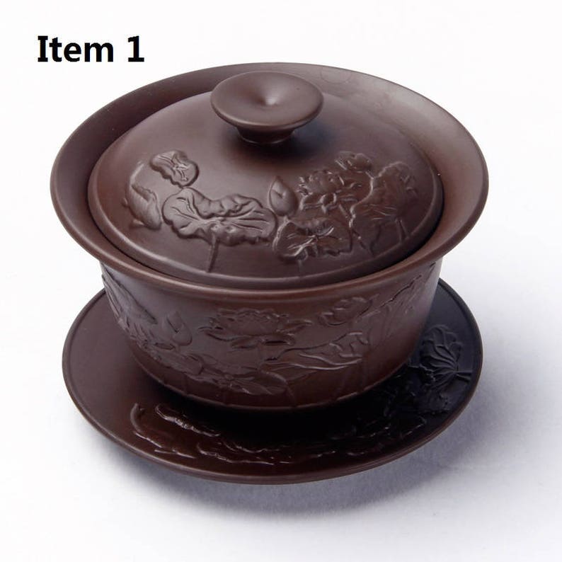 Chinese Yixing Zisha Tea Cup Gaiwan Yixing Clay Ceramic Teacup Etsy