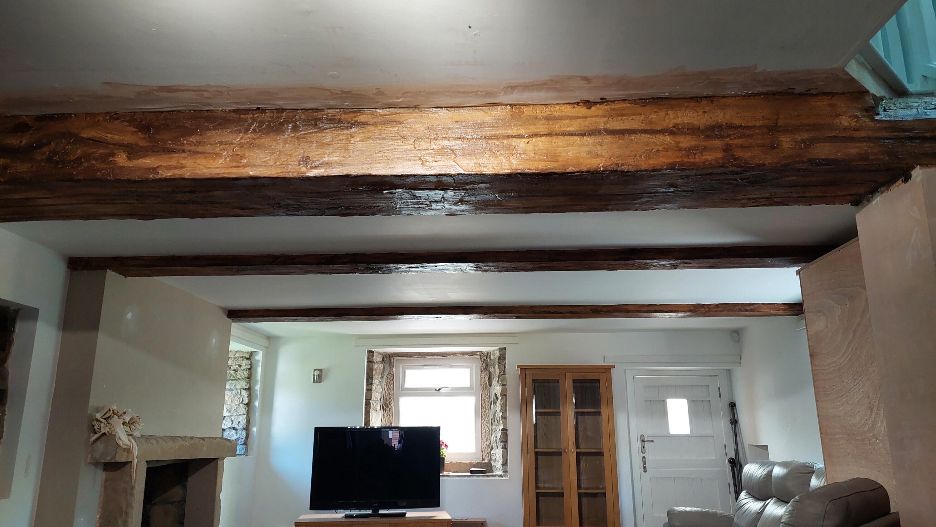False Oak Beams .RSJ Covers . Hand Made beamfx fauxoakbeammakers ...
