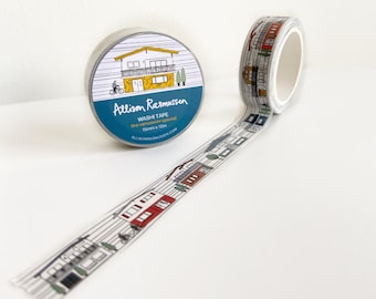 Vancouver Special House Washi Tape: Scrapbooking Craft Tape