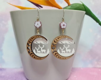 Christmas spirit earrings