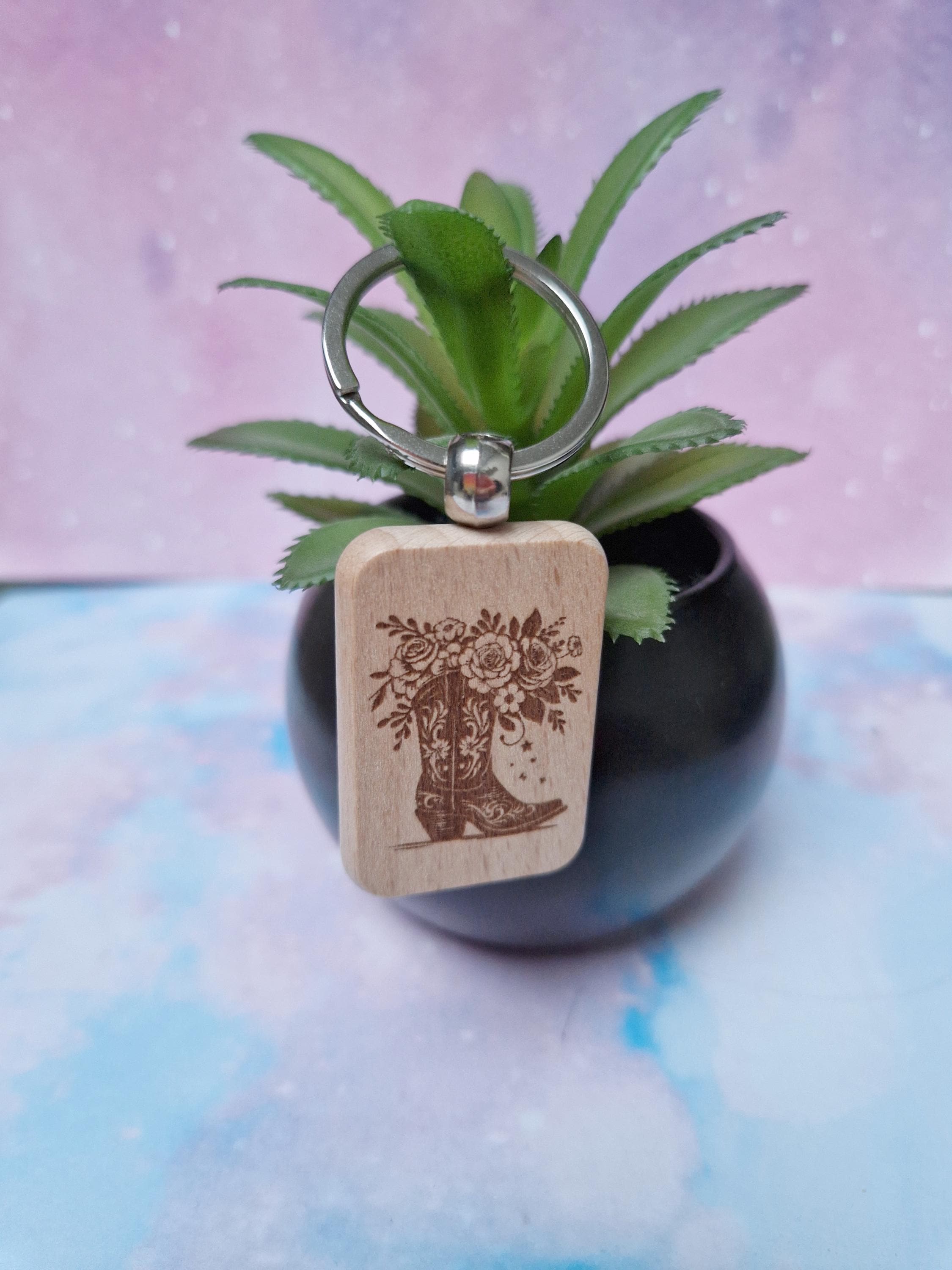 Tiag flower key ring