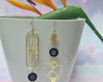 earrings message in the lunar mountains