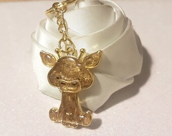 small key gold giraffe