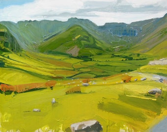 Bright Day II - Across to Oxendale, the Band and Beyond - signed and numbered limited edition print