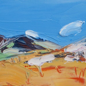 Blue Sky III Rannerdale original oil on canvas painting image 1