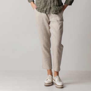 Linen Pants / Linen Trousers / Linen Pants for Women / Loose Pants image 1