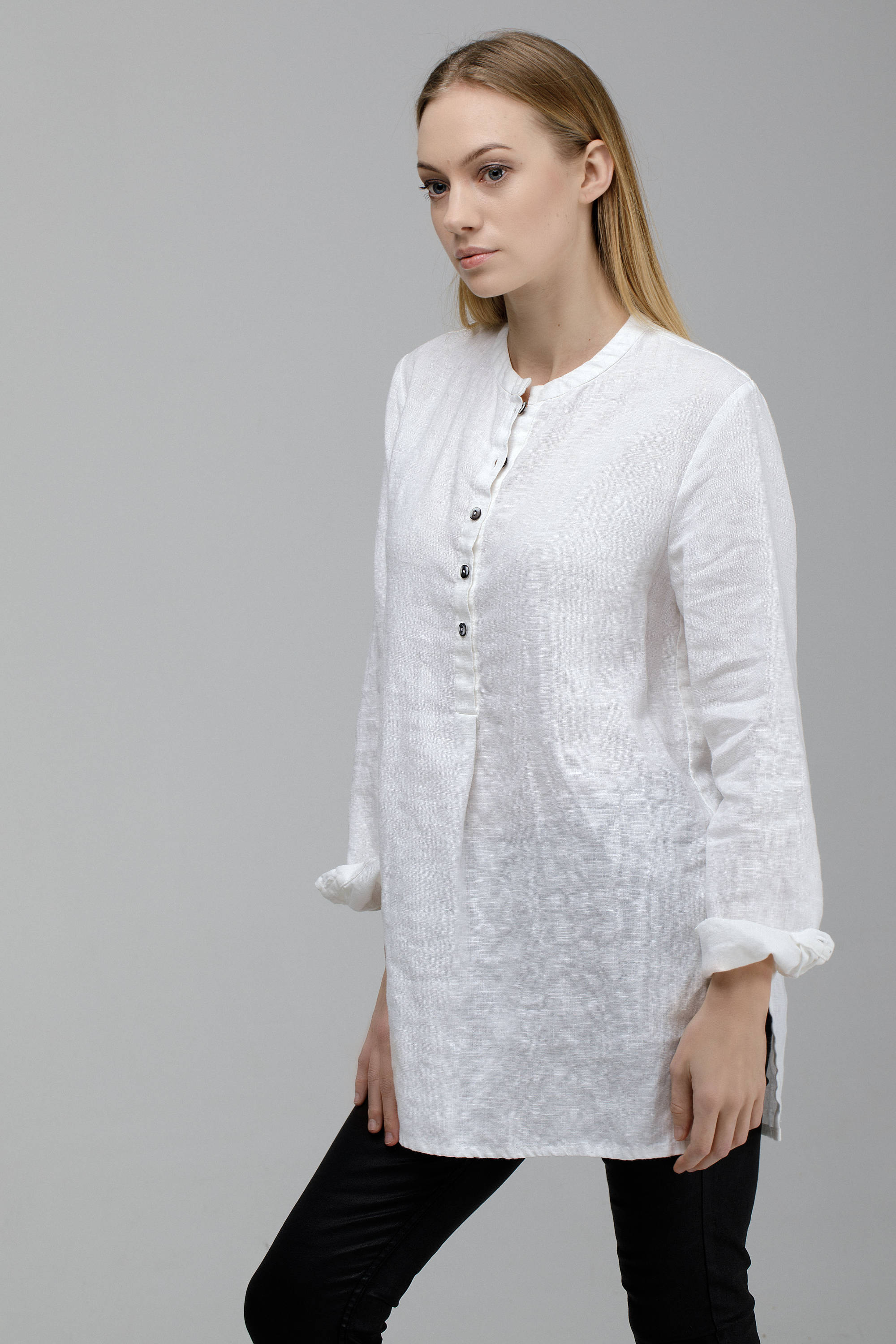 Loose Linen Shirt / White Women Shirt / Oversized Shirt / Etsy UK