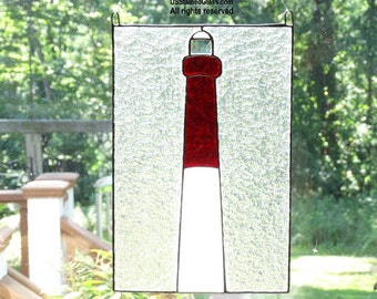 Panneau de vitrail du phare de Barnegat