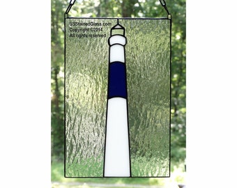 Absecon Lighthouse Stained Glass Panel