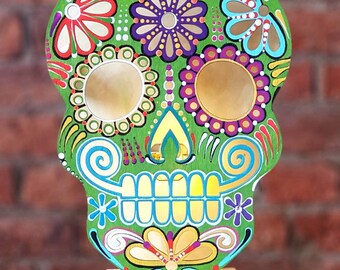 Sugar Skull Lamp Etsy