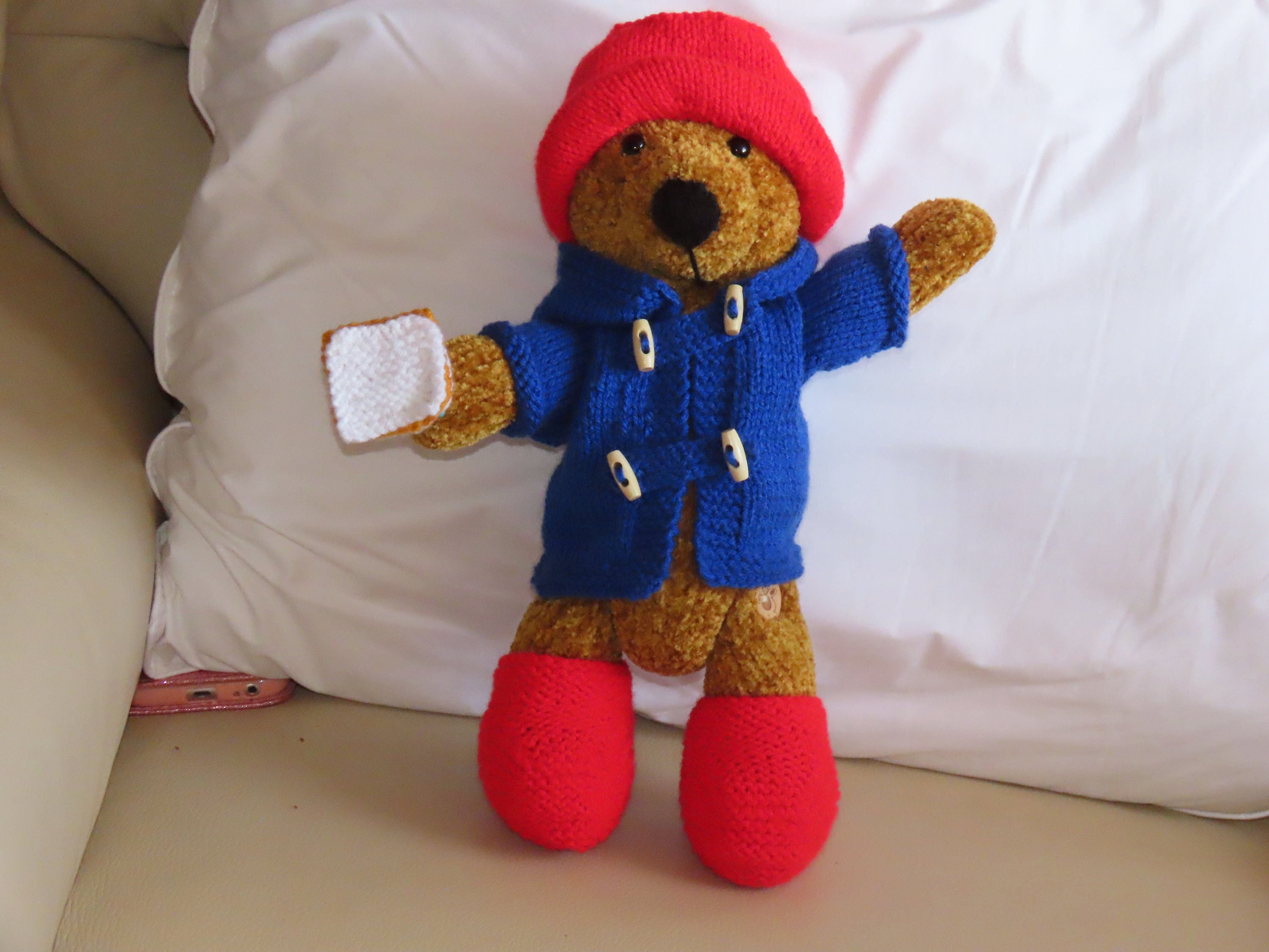 Paddington Knitting Pattern Etsy UK