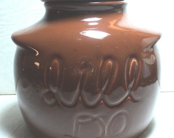 Eastland Vintage It'll Do Pottery Jar from House of Webster Texas Eastland Vintage It'll Do Pottery Jar from House of Webster Texas