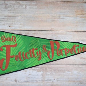 St Felicity & St Perpetua Catholic Wall Pennant