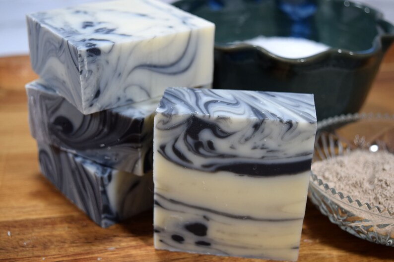 Saint Alexander Tea Tree Activated Charcoal Cold Process Soap image 5