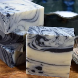 Saint Alexander Tea Tree Activated Charcoal Cold Process Soap