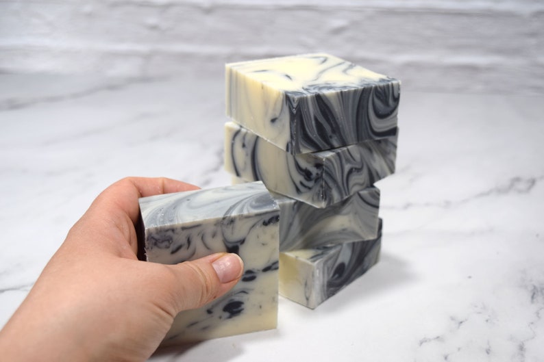 Saint Alexander Tea Tree Activated Charcoal Cold Process Soap image 4