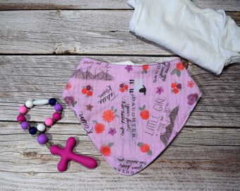 Talitha Koum Bandana Baby Drool Bib