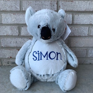 SHIPPING INCLUDED- Personalized / embroidered plush animal