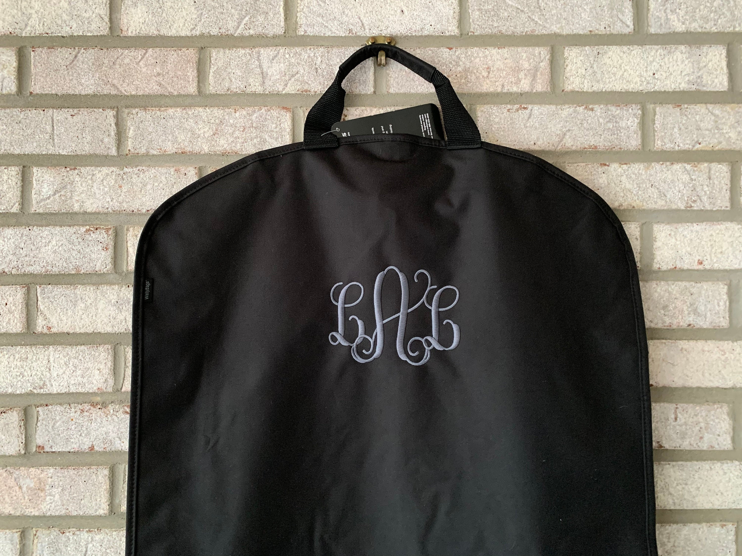 Men's Garment Bag - Suit Bag - no monogram - Embroidery Blank – Make It  Mine Monogramming