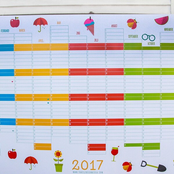 SALE The Big One A1 Wall Planner