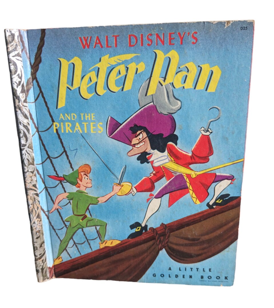 古書　洋書絵本　海賊児童書　The Playbook of Pirates Vintage Children's Book Pirates - Etsy Canada
