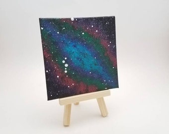 Galaxy painting | Etsy