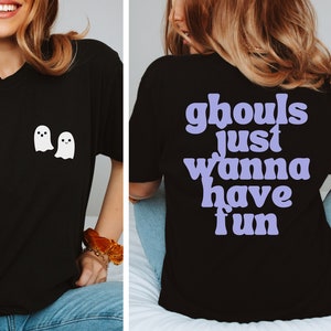 Cute Ghost Girls Halloween Tee, Retro Halloween Comfort Colors Tee, Vintage Ghost Halloween Shirt, Witch Shirt, Retro Fall Shirt, Fall Shirt