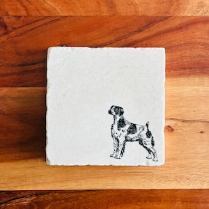 Brittany Spaniel Coasters ~ Brittany Spaniel Mom ~ Housewarming Gift ~ Handmade Gift for Dog Mom ~ Brittany Spaniel Gift ~ Hunting Dog