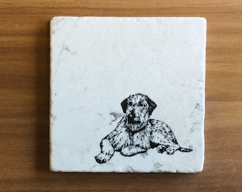 Irish Wolfhound Coasters/ Wolfhound Coasters/ Dog Coasters/ Housewarming Gift/ Irish Wolfhound Mom/ Irish Wolfhound Gift