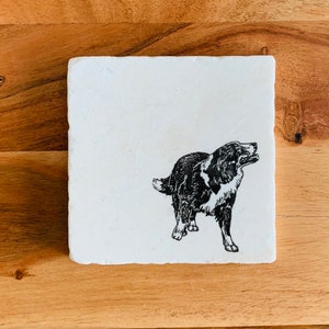 Bernese Mountain Dog Coasters ~ Bernese Mountain Dog Gift  ~ Housewarming Gift ~ Bernese Mountain Dog Lover ~ Dog Coasters ~ Pet Gift