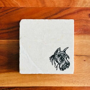 Scottish Terrier Coasters ~ Scottish Terrier Gift ~ Scottie Dog Coasters  ~ Dog Coasters ~ Scottie Dog Gift ~ Housewarming Gift ~ Dog Mom