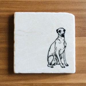Whippet Coasters ~ Whippet Gift ~ Stone Coasters ~ Dog Coasters ~Housewarming Gift ~ Pet Coaster ~ Coaster Set