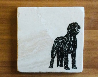 Irish Wolfhound Coasters/ Wolfhound Coasters/ Dog Coasters/ Housewarming Gift/ Irish Wolfhound Mom/ Irish Wolfhound Gift