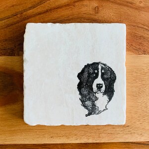 Bernese Mountain Dog Coasters ~ Bernese Mountain Dog Gift ~ Housewarming Gift ~ Bernese Mountain Dog Lover ~ Bernese Mountain Dog Berner Mom