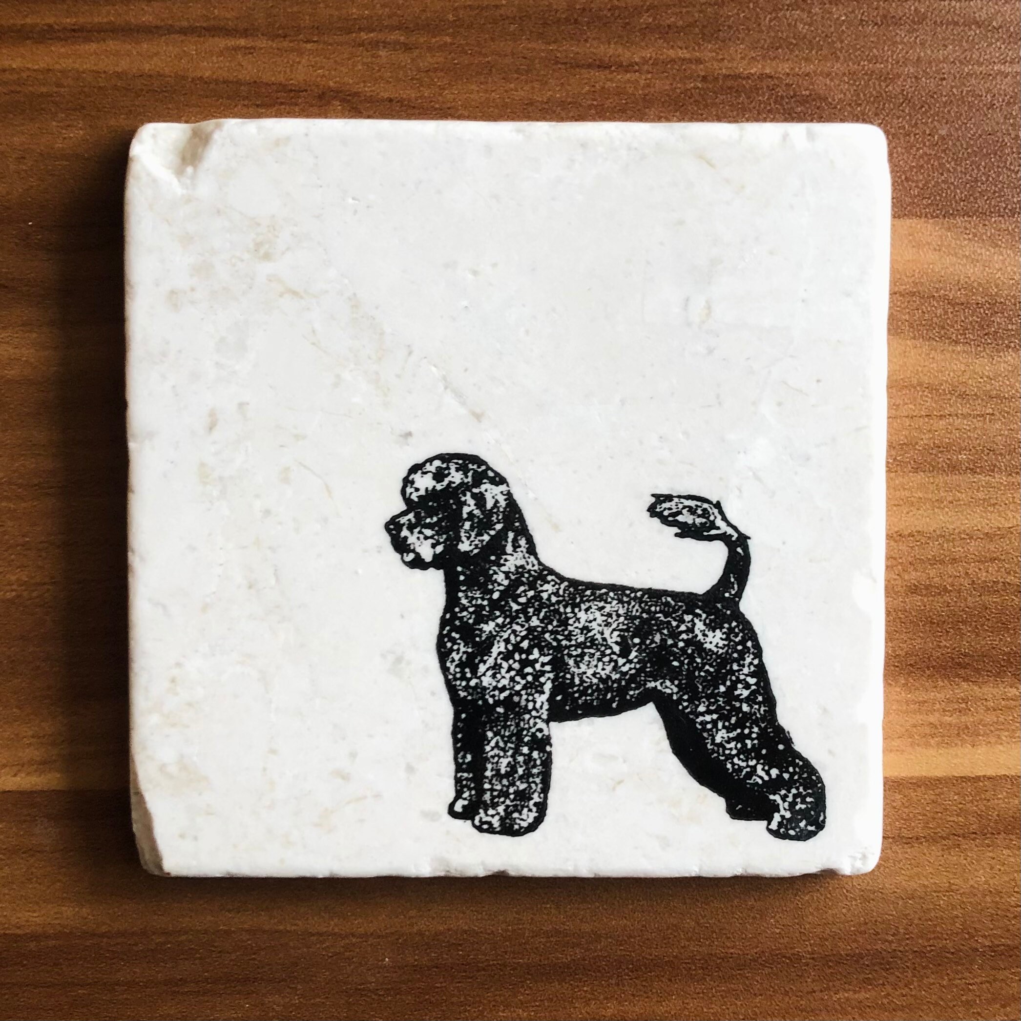 Portuguese Water Dog Coasters Dog Mom Gifts Portuguese Etsy