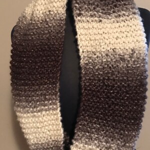 Hand Knitted Infinity Scarf
