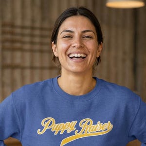 Puppy Raiser sweatshirt | Script logo crewneck | Puppy Raising Canine Companions | Service Dog in Training