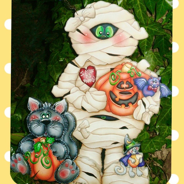 I Miss My Mummy--E-pattern packet by Sharon Cook